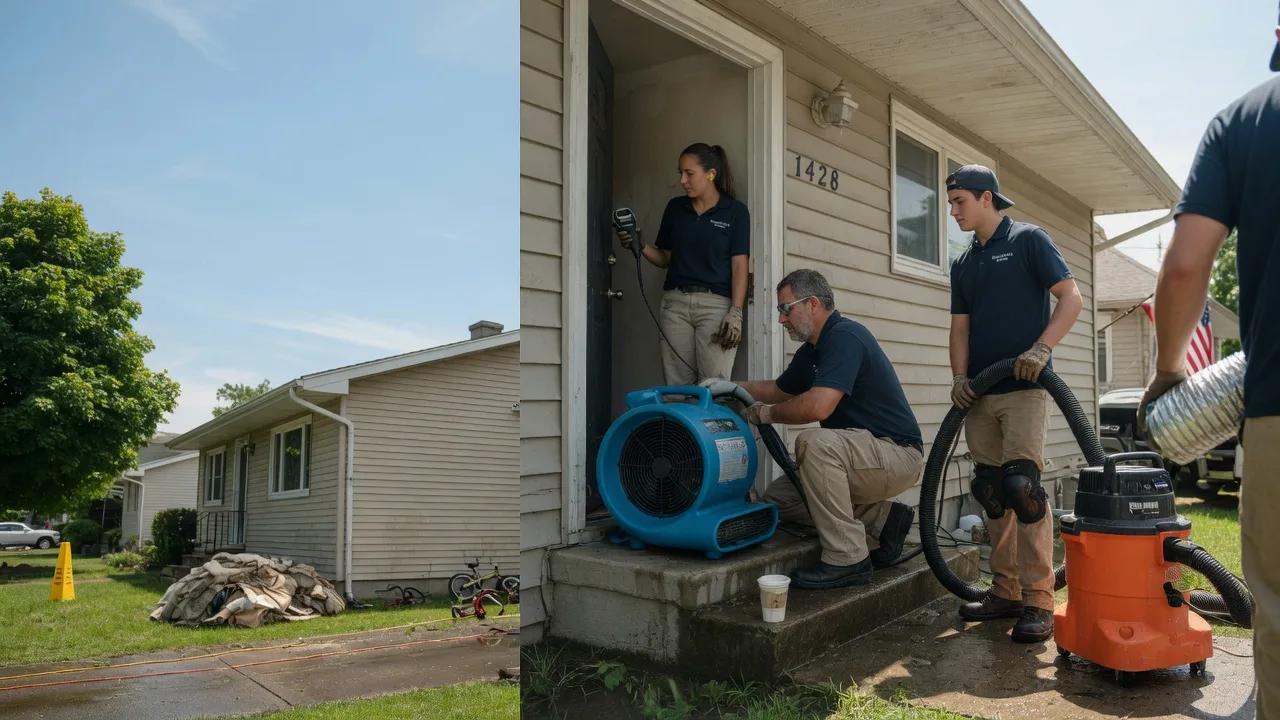 Water Damage Restoration in Eckerty, IN near me